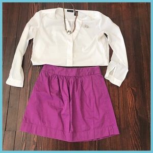 Purple Mini-Skirt by J. Crew